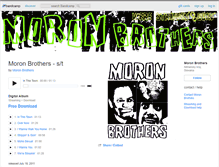 Tablet Screenshot of moronbrothers.bandcamp.com
