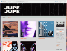 Tablet Screenshot of jupejupemusic.bandcamp.com