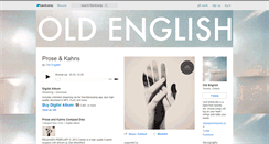 Desktop Screenshot of oldenglishtheband.bandcamp.com