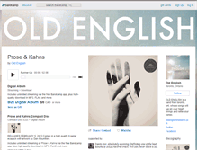 Tablet Screenshot of oldenglishtheband.bandcamp.com