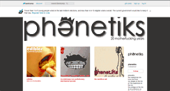 Desktop Screenshot of phenetiks.bandcamp.com