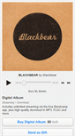 Mobile Screenshot of blackbearmusic.bandcamp.com