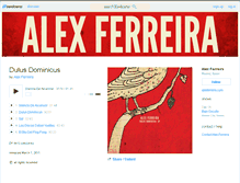Tablet Screenshot of alexferreira.bandcamp.com