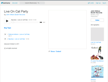 Tablet Screenshot of johnwilkesboothrecords.bandcamp.com