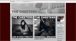 Desktop Screenshot of cheeters.bandcamp.com