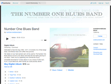 Tablet Screenshot of numberonebluesband.bandcamp.com