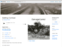 Tablet Screenshot of damagecontrolnu.bandcamp.com