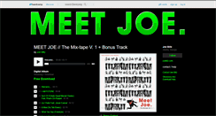 Desktop Screenshot of joebillz.bandcamp.com