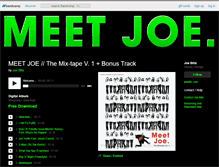 Tablet Screenshot of joebillz.bandcamp.com