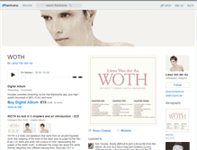Tablet Screenshot of liesavanderaa.bandcamp.com