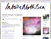 Tablet Screenshot of intothenorthsea.bandcamp.com