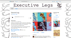 Desktop Screenshot of executivelegs.bandcamp.com