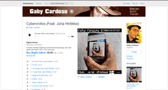 Desktop Screenshot of gabyleefetch.bandcamp.com