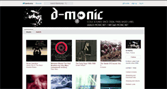 Desktop Screenshot of d-monic.bandcamp.com