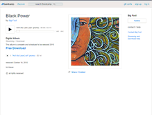 Tablet Screenshot of bigfoot.bandcamp.com