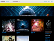 Tablet Screenshot of distanttremor.bandcamp.com