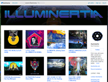 Tablet Screenshot of illuminertia.bandcamp.com