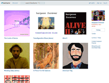 Tablet Screenshot of harpoonforever.bandcamp.com