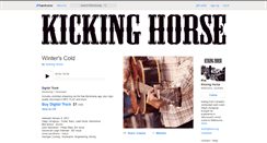 Desktop Screenshot of kickinghorse.bandcamp.com