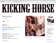 Tablet Screenshot of kickinghorse.bandcamp.com