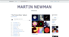 Desktop Screenshot of martinewman.bandcamp.com
