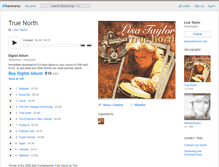 Tablet Screenshot of lisataylor.bandcamp.com