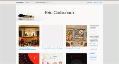 Desktop Screenshot of ericcarbonara.bandcamp.com