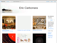 Tablet Screenshot of ericcarbonara.bandcamp.com