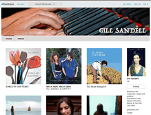 Tablet Screenshot of gillsandell.bandcamp.com