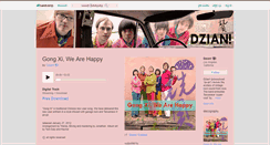 Desktop Screenshot of dzian.bandcamp.com