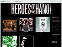Tablet Screenshot of heroesofhanoi.bandcamp.com