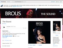 Tablet Screenshot of brous.bandcamp.com