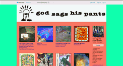 Desktop Screenshot of godsagshispants.bandcamp.com