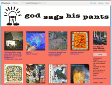 Tablet Screenshot of godsagshispants.bandcamp.com