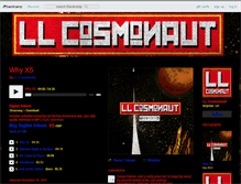 Tablet Screenshot of llcosmonaut.bandcamp.com