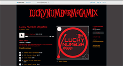 Desktop Screenshot of luckynumbermegamix.bandcamp.com