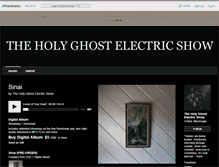 Tablet Screenshot of holyghostelectricshowms.bandcamp.com