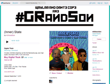 Tablet Screenshot of grandson.bandcamp.com