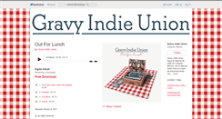 Desktop Screenshot of gravyindieunion.bandcamp.com