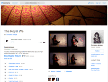 Tablet Screenshot of christinaantipa.bandcamp.com