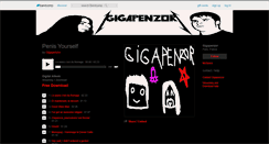 Desktop Screenshot of gigapenzor.bandcamp.com