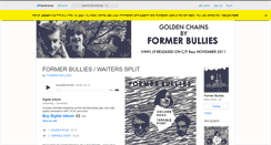 Desktop Screenshot of formerbullies.bandcamp.com