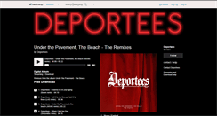 Desktop Screenshot of deportees.bandcamp.com