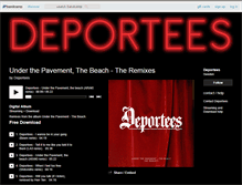 Tablet Screenshot of deportees.bandcamp.com