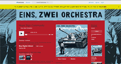 Desktop Screenshot of einszweiorchestra.bandcamp.com