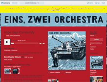 Tablet Screenshot of einszweiorchestra.bandcamp.com
