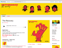 Tablet Screenshot of ceremoney.bandcamp.com