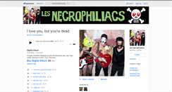 Desktop Screenshot of lesnecrophiliacs.bandcamp.com