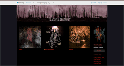 Desktop Screenshot of blackanalgoatvomit.bandcamp.com