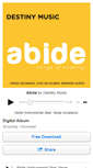 Mobile Screenshot of destiny.bandcamp.com